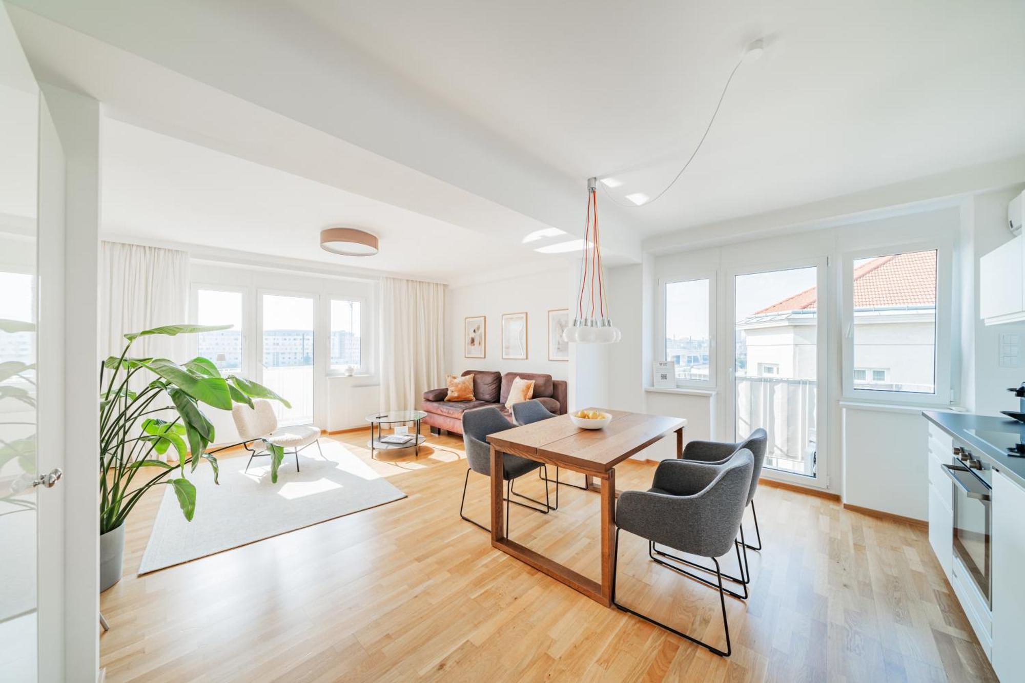 Apartment Central 60m2 10 Min Walk From Main Station Wien
